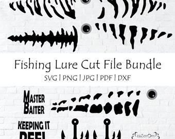 Free Free Fishing Lure Gills Svg