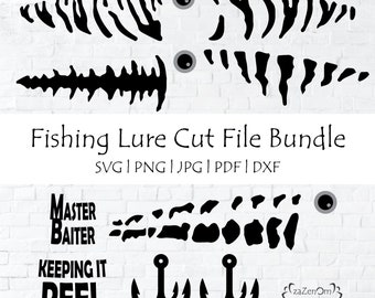 Download Fishing Lure Svg Etsy