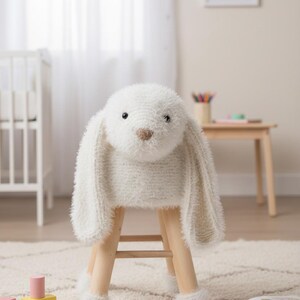 ENGLISH  design Animal Stool Bunny Rabbit