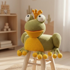 ENGLISH  design Animal Stool Frog