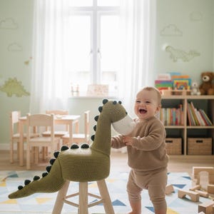ENGLISH  design Animal Stool dino