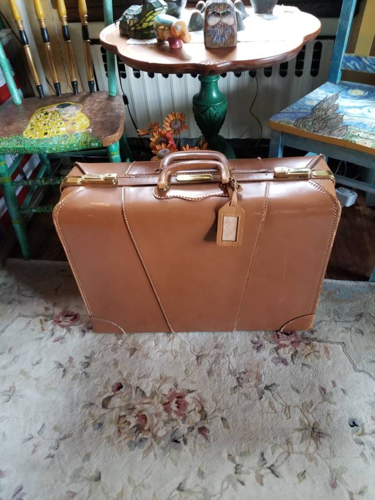 MCM Leather Vintage Luggage