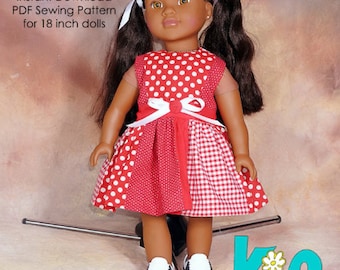 18 inch doll clothes instant download pdf pattern