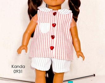 PDF doll pattern, PDF doll clothes pattern, 18 inch doll clothes, doll clothes pattern