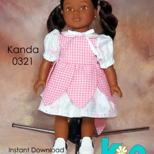 18 inch instant download pdf doll clothes pattern