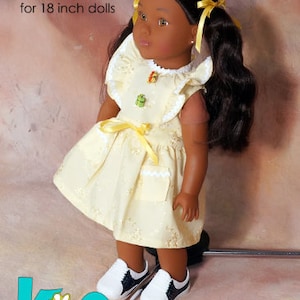 18 inch doll clothes instant download pdf pattern