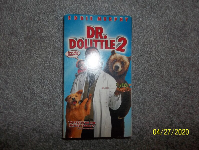 Vintage VHS Video Cassette Movie TapeDr. Dolittle 2 Bild 2