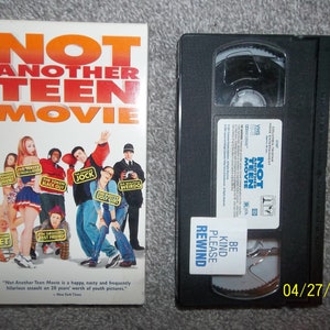 Vintage VHS Video Cassette Tape Movie-&quot;Not Another Teen Movie&quot;