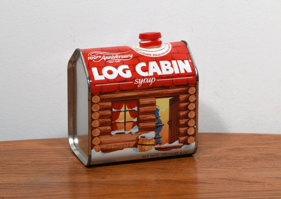 Vintage 1987 100th Anniversary Log Cabin Syrup Limited Edition Etsy