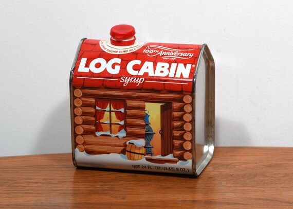 Vintage 1987 100th Anniversary Log Cabin Syrup Limited Edition Etsy