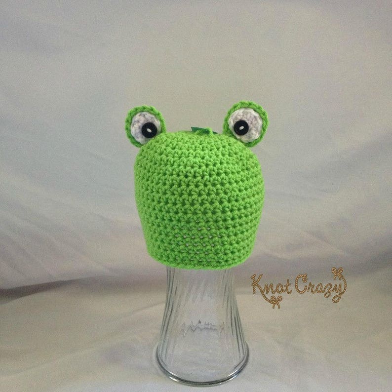 Froggie Hat is Made to Order in Sizes Newborn to Adult - Etsy