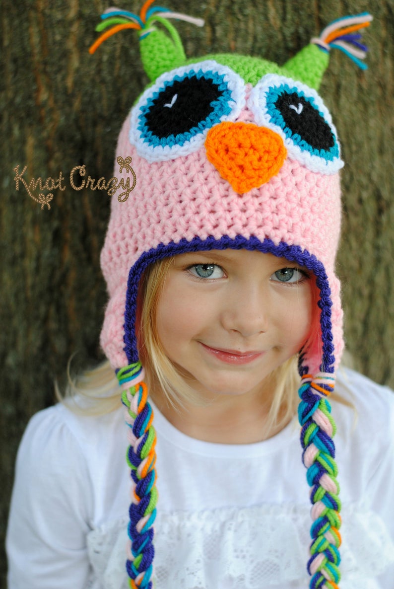 Hooter Hat Made to Order in Sizes Newborn to Adult - Etsy