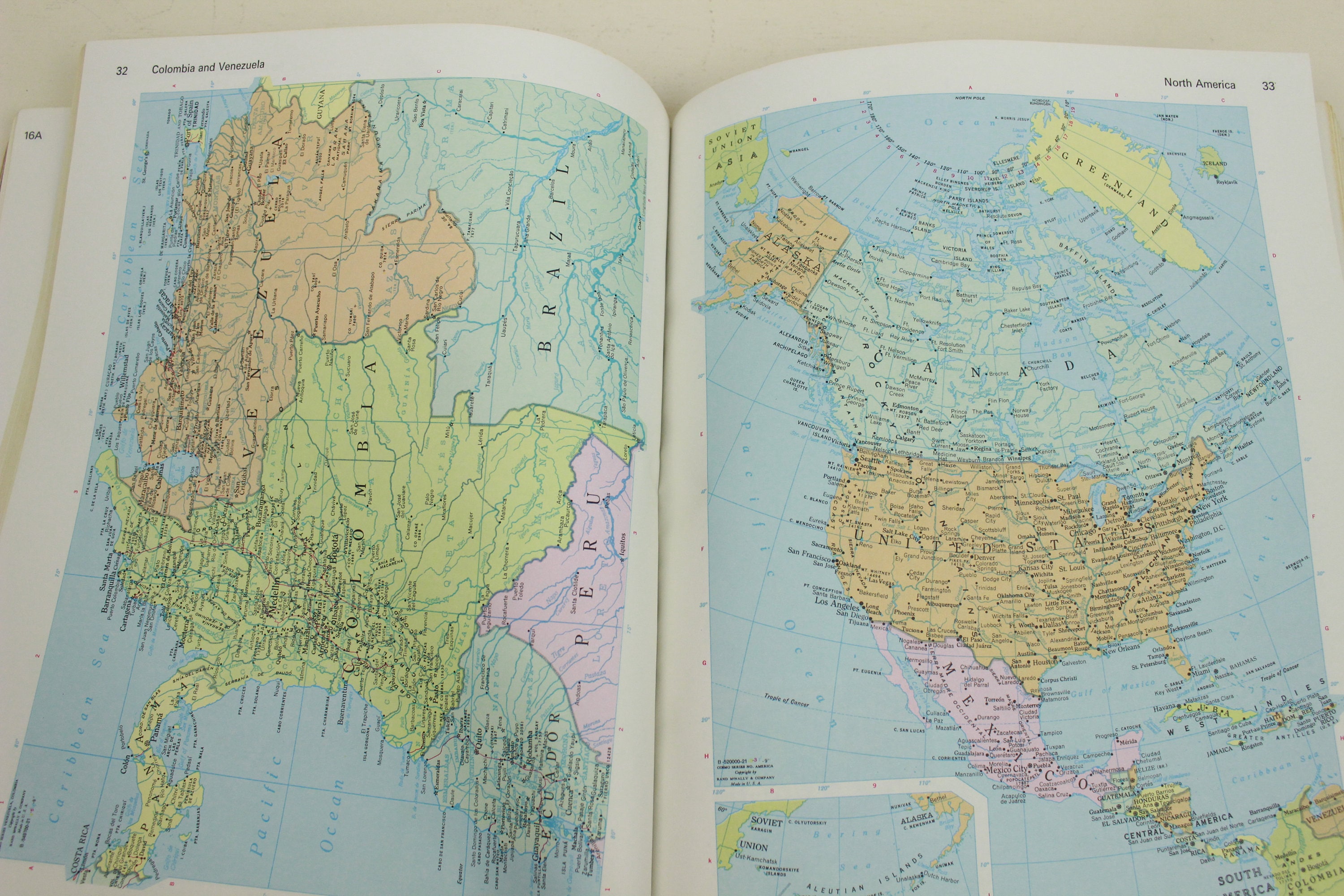 Rand McNally Worldmaster World Atlas Softcover Paperback - Etsy België
