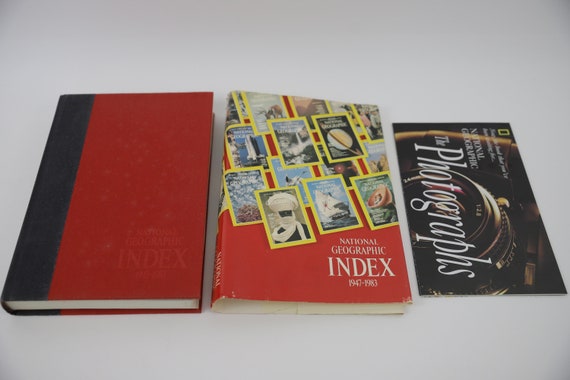National Geographic Index, 1947-1983, Reference Tool, Alphabetical