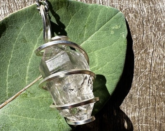 Herkimer Diamond Healing Stone Necklace for Hope and Your Crown Chakra!