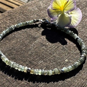 Rare, Delicate 3mm, Alexandrite Healing Stone Bracelet or Anklet with Positive Energy!