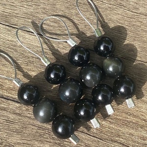 Room/House Protection Charms with Black Tourmaline, Jet and Rainbow Obsidian!