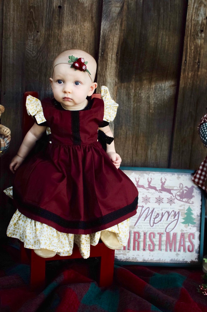 wrap christmas dress