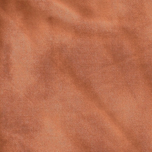 Burnt Orange Watercolor Tie Dye Print Cotton Fabric / pre-washed / 1 yard
