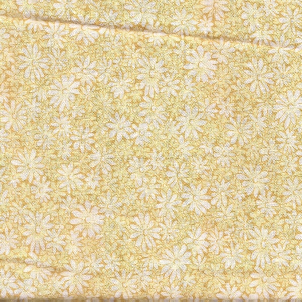 Yellow Floral Fabric Etsy
