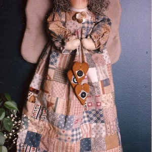 Old Fashioned Angel Fabric Doll Pattern