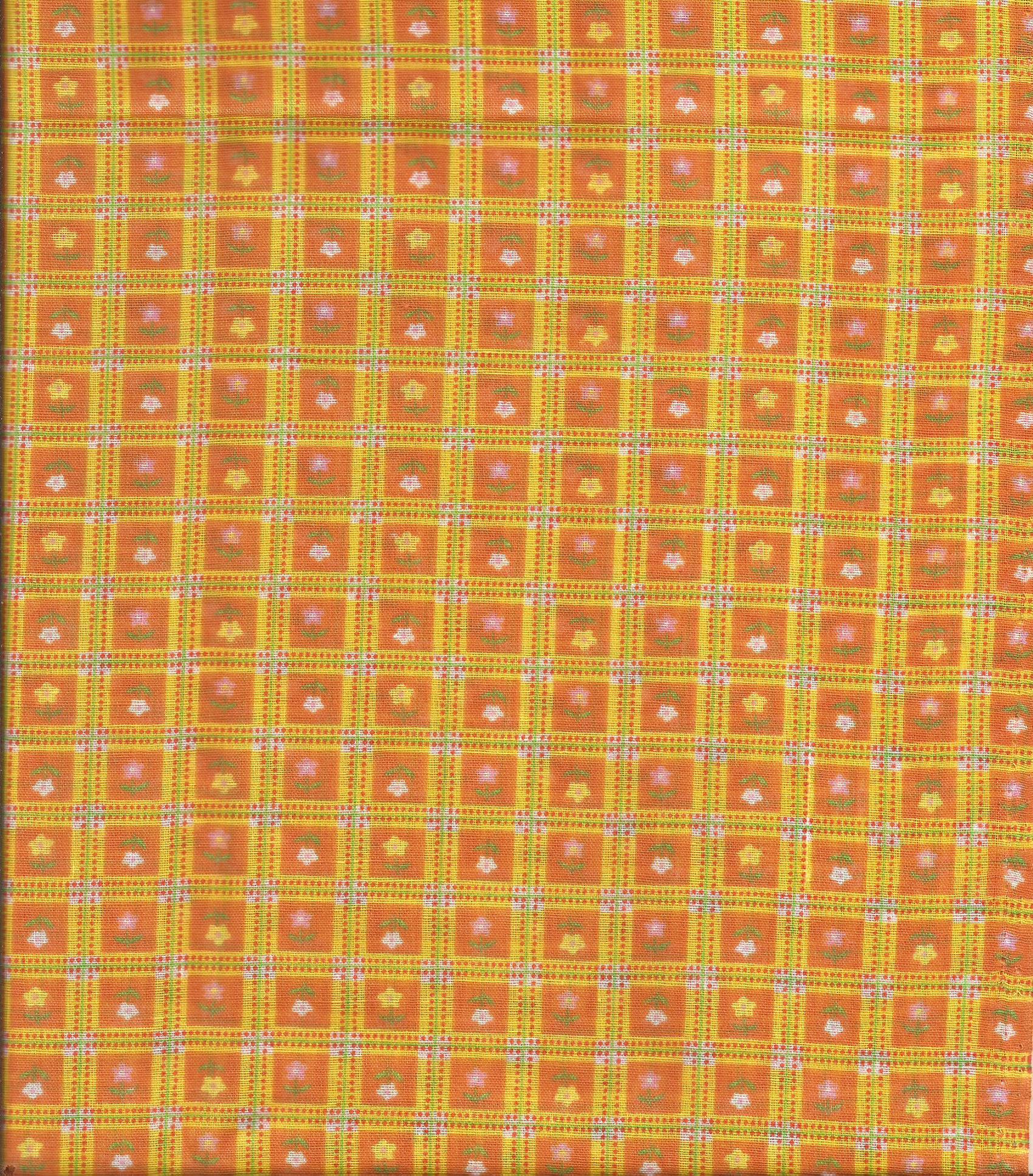 アンティーク雑貨 MAC Super Vintage Fabric 70s Awesome RARE Vintage Mid Century retro 70s fancy red swirl