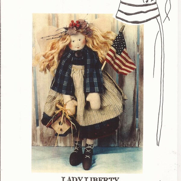 Lady Liberty Doll - Etsy