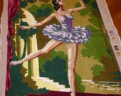 Canvas, star dancer, ROYAL PARIS, VINTAGE n 2668 Made in France, 100 cotton