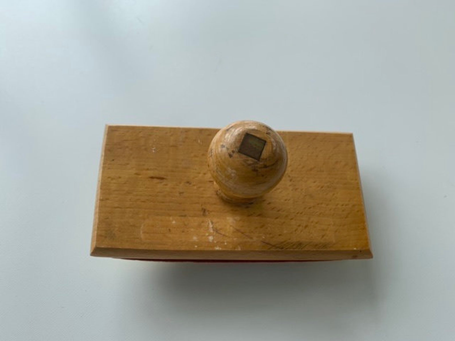 Blotting pad clear varnished wood and blotting paper Etsy