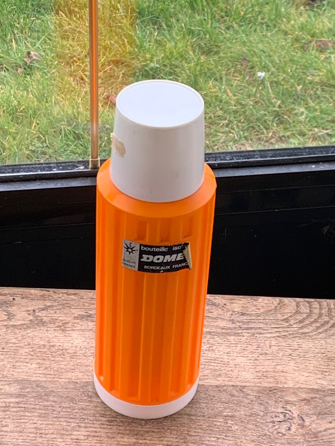 ANCIENNE BOUTEILLE THERMOS Plastique Rouge Vintage EUR 15,00 - FR