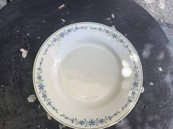 8 collection plates, faïencerie NIDERVILLER MOSELLE, made in France, art deco and collector