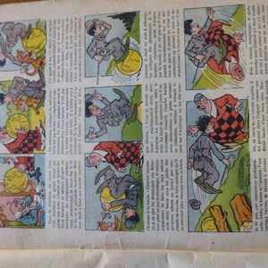 The acrobatic adventures of Charlot, the sporting exploits of charlot Very old cartoon image 9