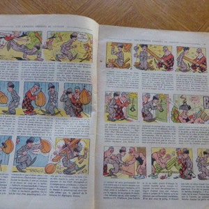 The acrobatic adventures of Charlot, the sporting exploits of charlot Very old cartoon image 2