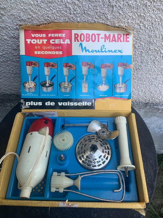 Moulinex Marie Mixer in its original vintage collector's box