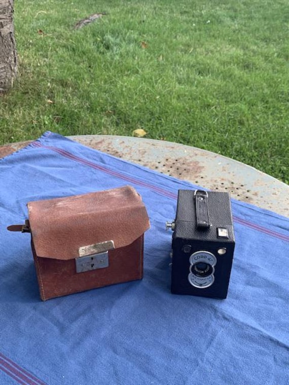 Cord 47 camera, 6X9 format box, with its original, collector's and vintage case