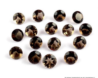 Filo Di Perline Quarzo Fumoso Ombreggiato 3x3mm Sfaccettate – 12,5 Pollici (GB557)