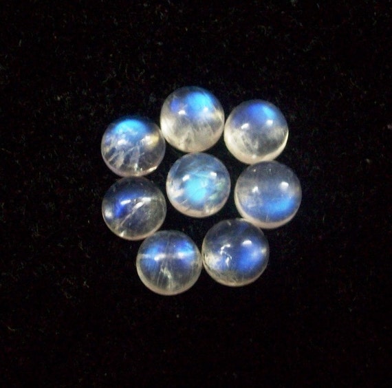 Rainbow Moonstone Round cabochon gemstone 100 pieces 4mm Rainbow Moonstone Cabochon Round Loose Gemstone moonstone Cabochon Round Gemstone