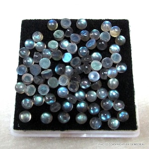 25 pieces 4mm Labradorite Cabochon Round Gemstone, Natural LABRADORITE Round cabochon Gemstone, Labradorite Cabochon Round Loose Gemstone