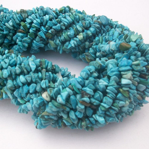 4mm to 6mm Turquoise Uncut Smooth Gemstone beads, Turquoise Chips Uncut Beads, Turquoise Uncut Chips Beads Gemstone