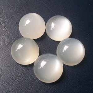 12mm White Moonstone Cabochon Round Gemstone, Lots of Gorgeous Beautiful, White Moonstone Round Cabochon, Moonstone Cabochon Round Gemstone