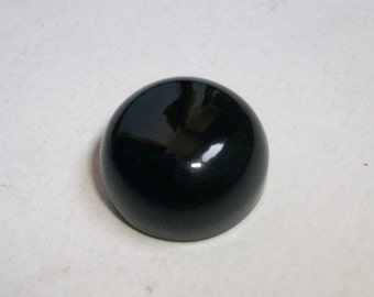1 pieces 14mm - 15mm - 16mm Black onyx Cabochon Round have lots of gorgeous beautiful BLACK color