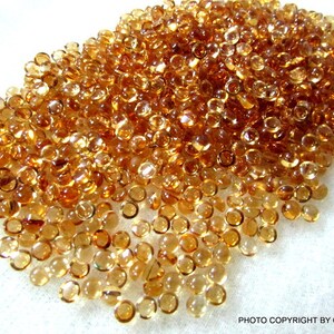 25 pieces 3mm Citrine Cabochon Round Loose Gemstone, Golden Citrine Round Cabochon gemstone, AAA Quality Citrine Cabochon Round Gemstone