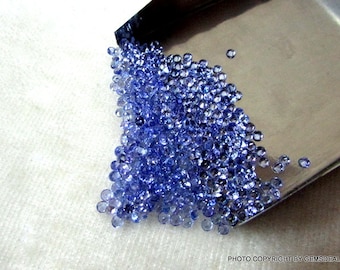 10 pieces 3mm Tanzanite Faceted Round Nice quality Loose Gemstone, Tanzanite Round Faceted Loose Gemstone, Tanzanite Faceted Round Gemstone