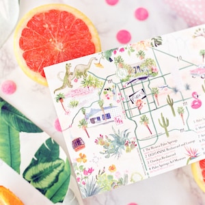 Carte de mariage personnalisée faite main - Aquarelle dessinée à la main, stylo et encre, écriture à la main, points de repère spéciaux, détails créatifs, illustration, art
