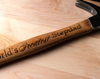 Personalized Groom's, Personalized Dad's Gift - Custom Engraved Hammer-Personalized Father's Gift - Tools for Dad -  Dads Christmas Gift -