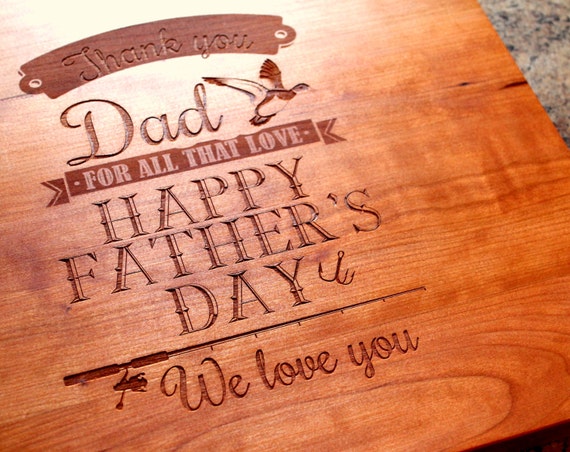 Personalized Cutting Board - Personalized Father's Gift - Custom Engraved Gift - Fathers day present - Wooden cutting board - Dad's Gift