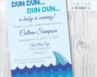 baby shark baby shower theme