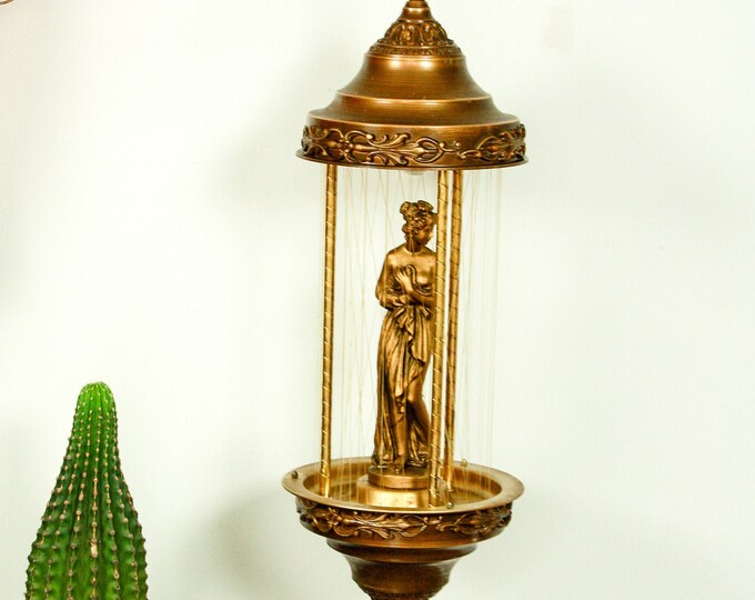 Vintage Rain Lamp Large Oil Rain Lamp Mid Century Lamp Etsy