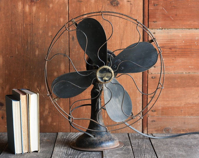 Vintage Westinghouse Fan Mid Century Fan Table Fan Retro Etsy
