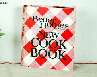 1970s Vintage, Better Homes and Gardens Cookbook, Vintage Recipe Book, Better Homes and Garden New Cookbook, Mid Century Kitchen, 2087